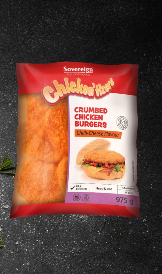 Chilli Cheese Burger Patties