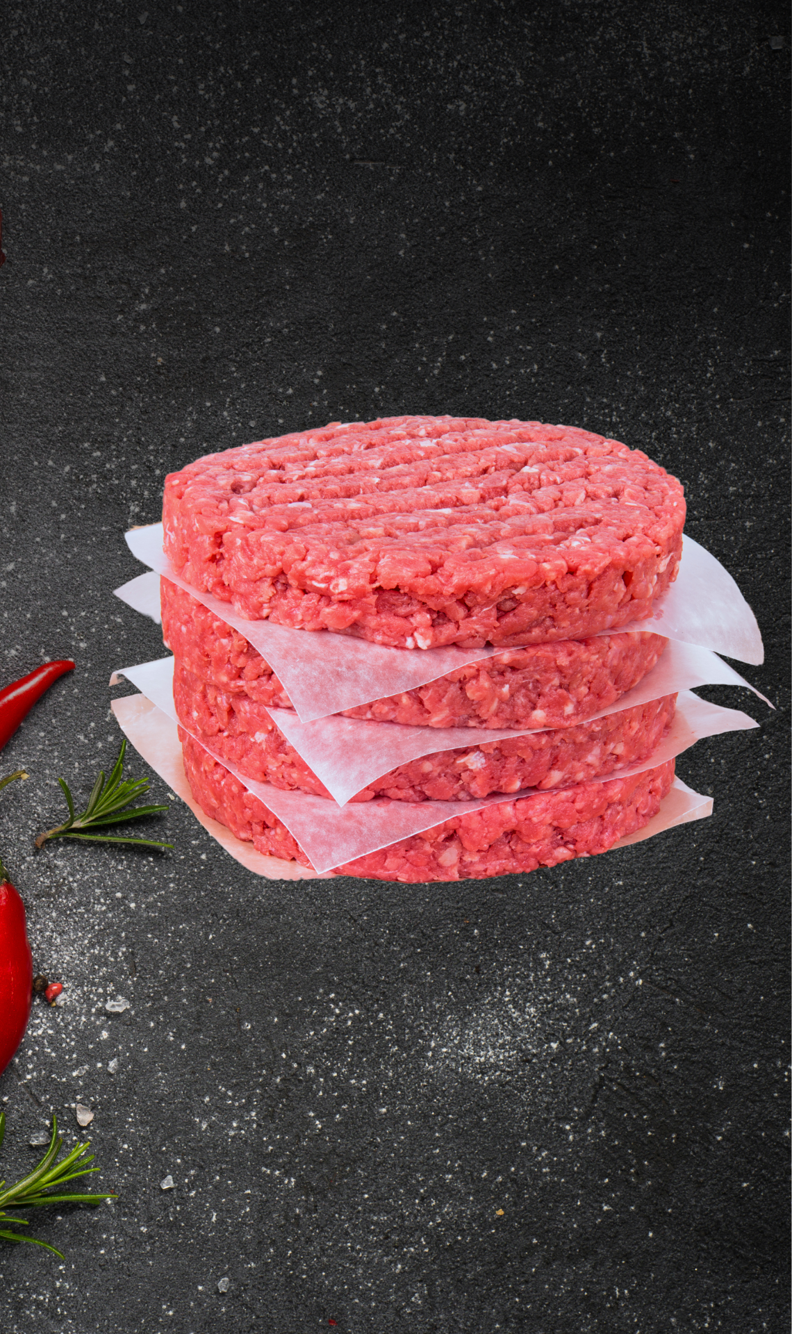 Angus Gourmet Beef Patties (+/-1.5kg)