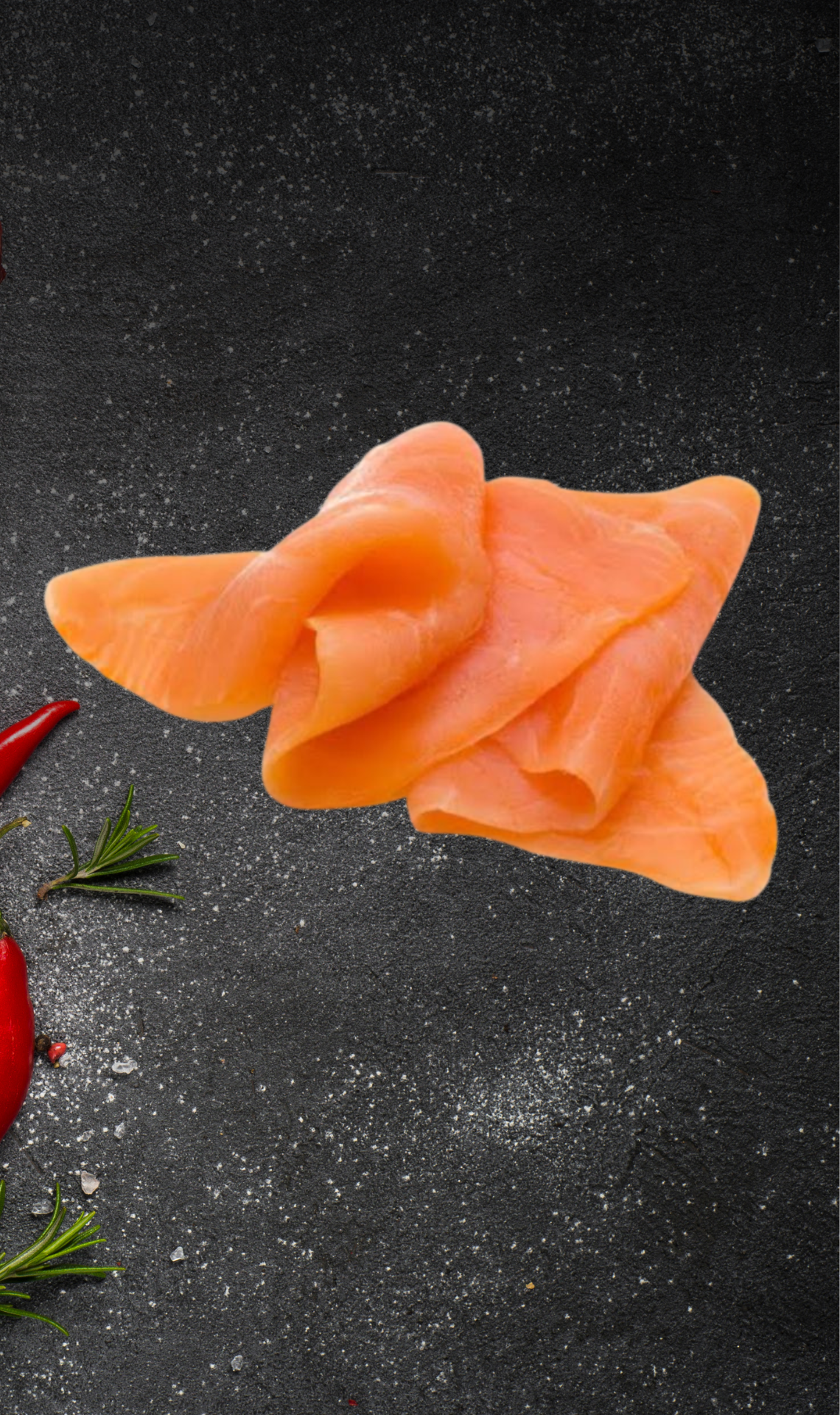 Smoked Salmon – 30x60mm Piece
