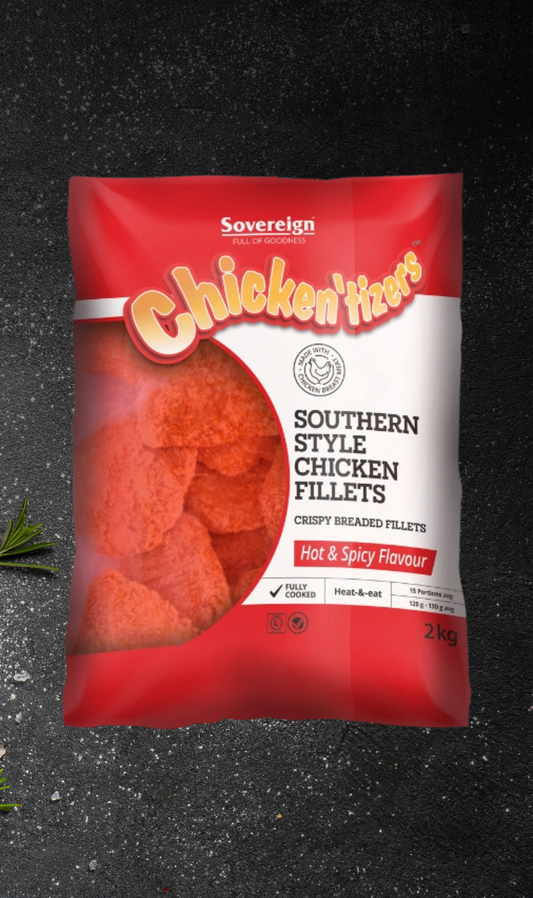 Hot & Spicy Chicken Fillets - Sovereign